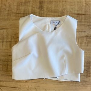 New, never worn cropped blouse